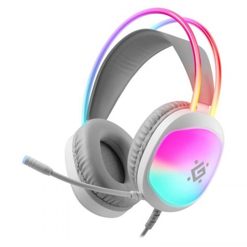 Defender Eclipse RGB gaming headset - hvid (62440)