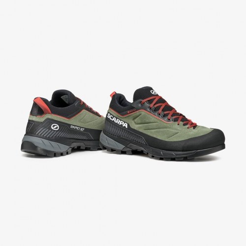 Scarpa Rapid XT GTX Woman vandresko - str. 38, birch green/coral