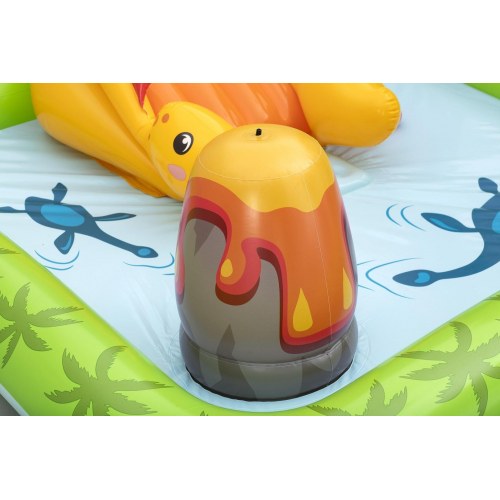 Bestway Volcano Springs oppusteligt vandlegecenter - 2,62 × 1,88 × 1,02 m