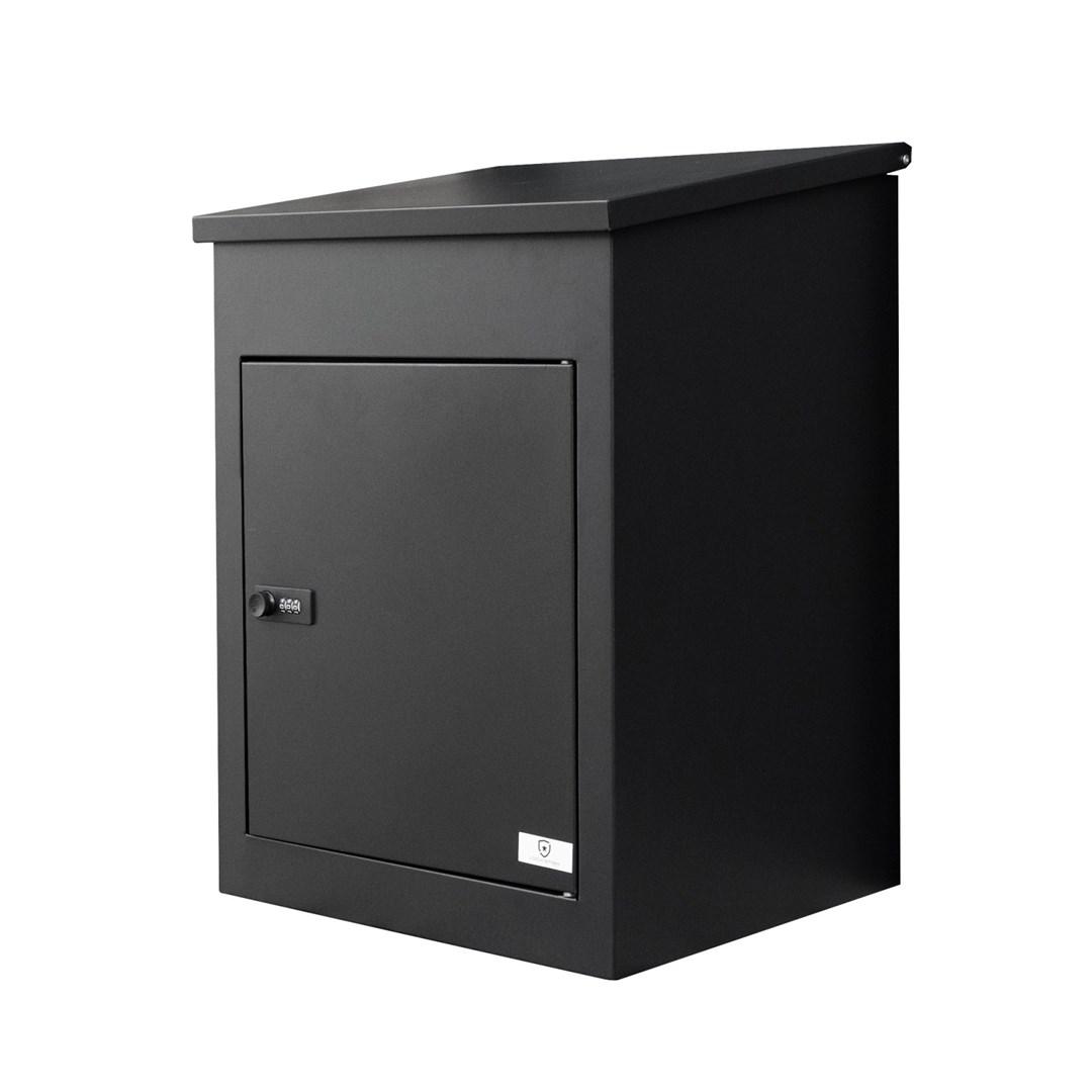 Extralink LOCKSTAR pakke-postkasse 44 × 34 × 55 cm - sort metal