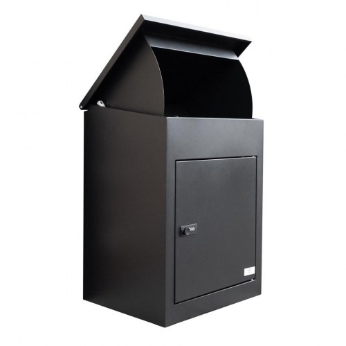Extralink LOCKSTAR pakke-postkasse 44 × 34 × 55 cm - sort metal