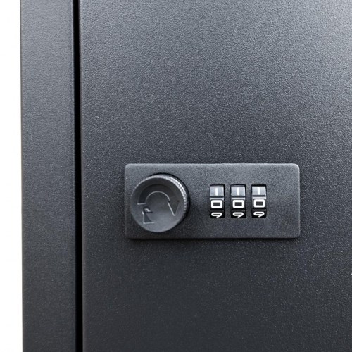 Extralink LOCKSTAR pakke-postkasse 44 × 34 × 55 cm - sort metal