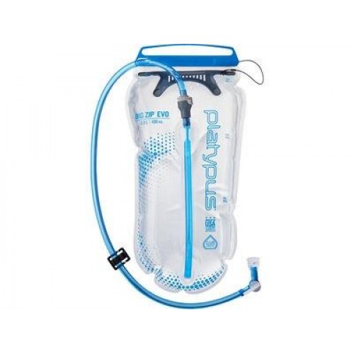 Platypus Big Zip EVO - hydrationssystem 2 l (blå/translucent)