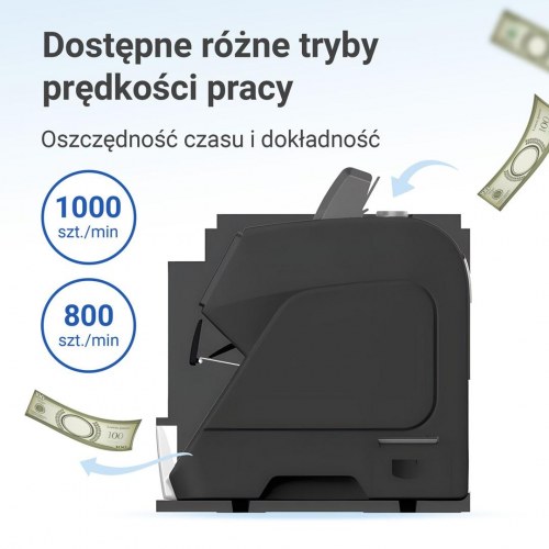 Extralink LOCKSTAR X-1000 seddeltæller - sort