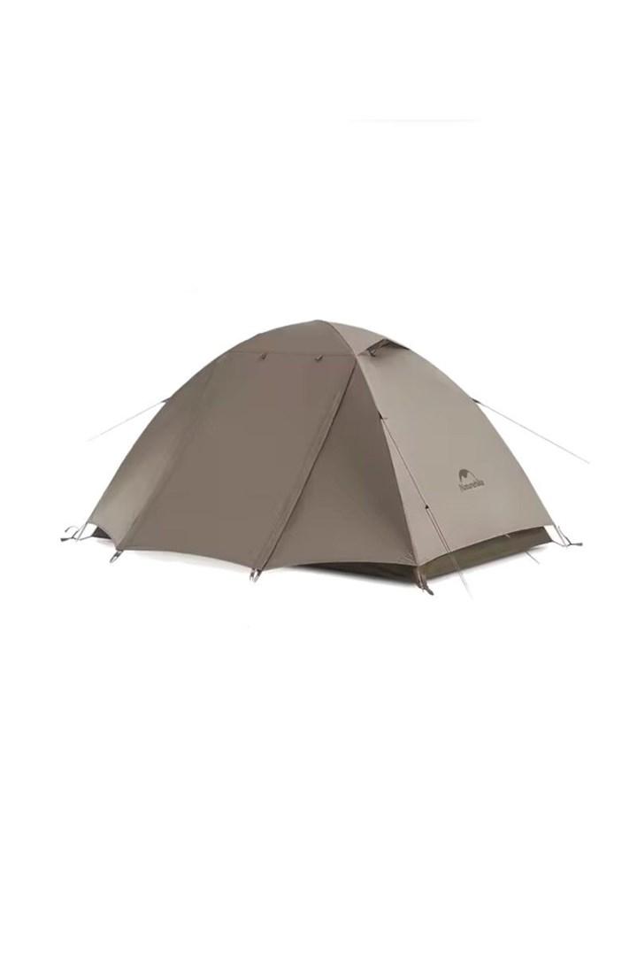 Naturehike Cloud Creek 2 Vinyl Edition - 2-personers telt, Light Coffee Brown