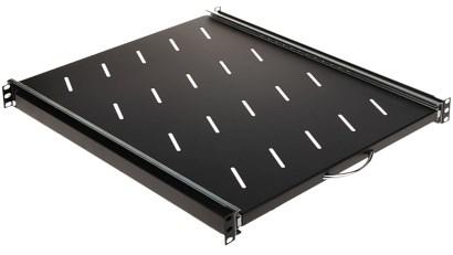 Udtrækshylde til 19" rack 1U - RSR19-1U-550B