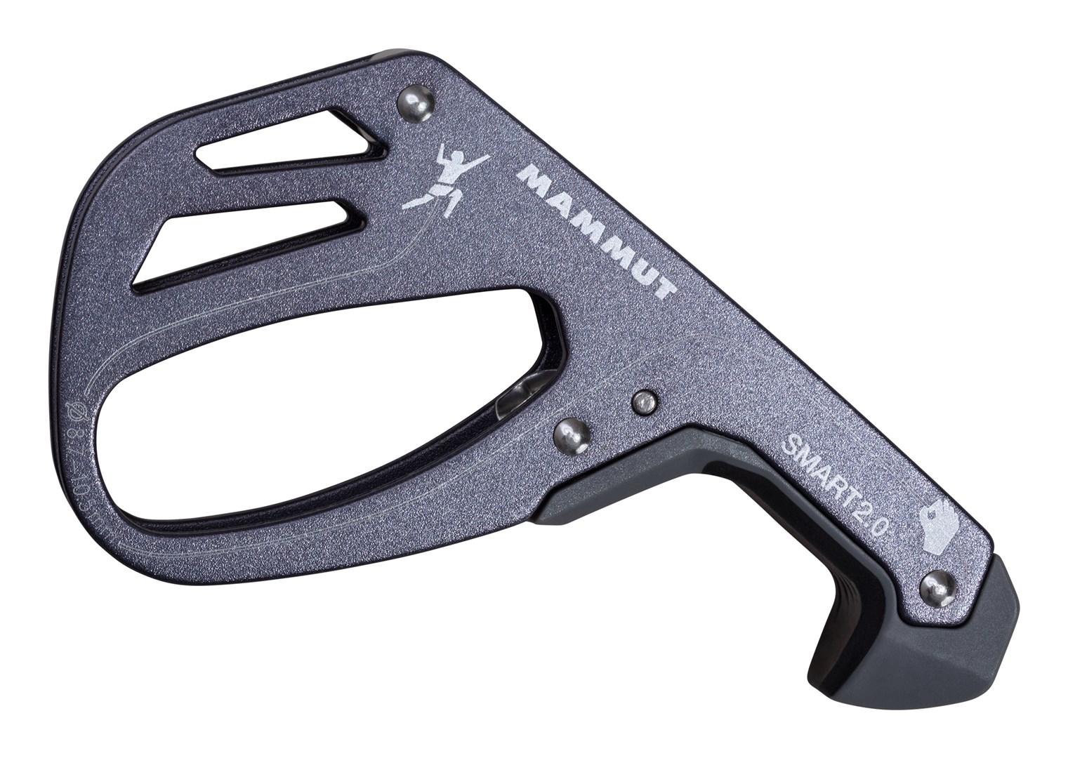 Mammut Smart 2.0 - grå/sort rebbremse i aluminium og stål