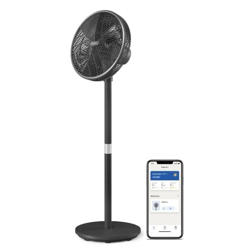 Philips 3000-serien gulvventilator CX3550/01 - Wi‑Fi, stille drift, 40 cm