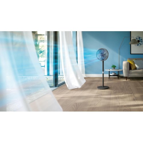 Philips 3000-serien gulvventilator CX3550/01 - Wi‑Fi, stille drift, 40 cm