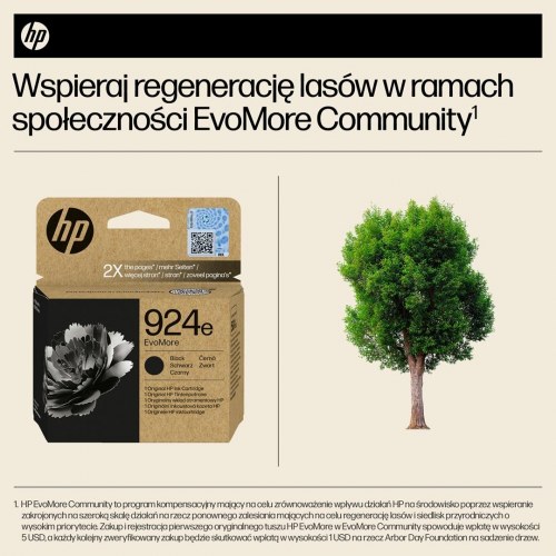 HP 924e EvoMore sort original blækpatron - XL