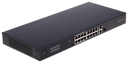 PoE netværksswitch - NSW2020-16T1GT1GC, 16 porte