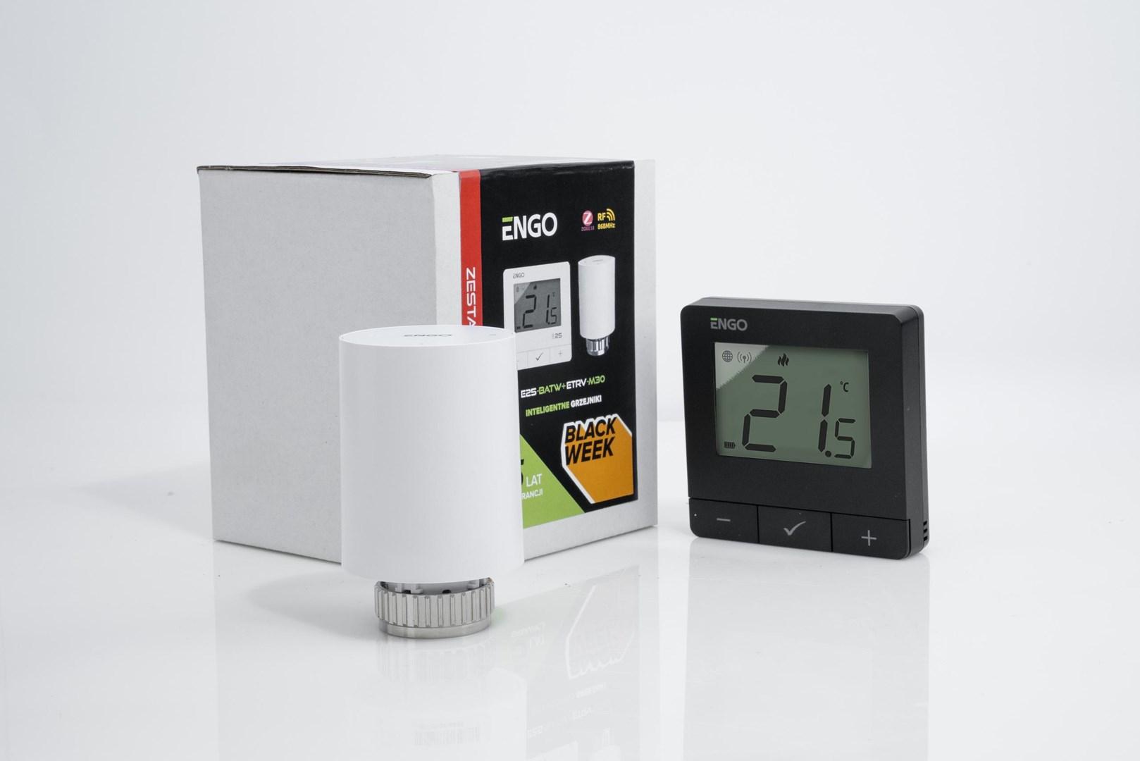 ENGO Controls intelligent varmesæt - E25-BATB-4 + ETRV-M30