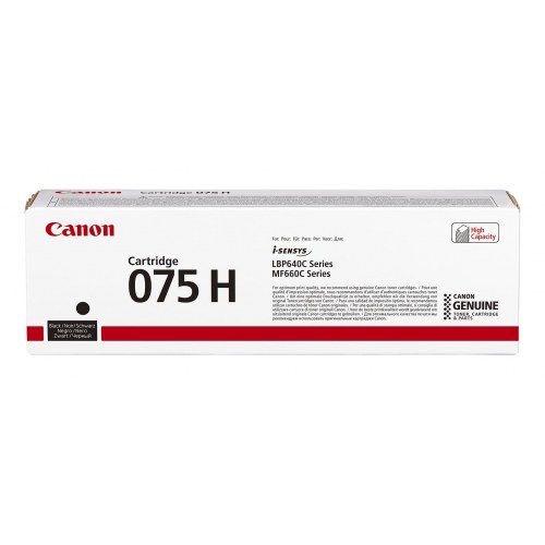 Canon 075H sort toner - høj kapacitet (original)