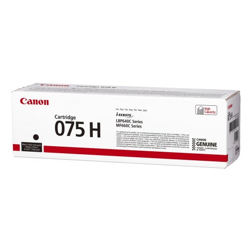 Canon 075H sort toner - høj kapacitet (original)