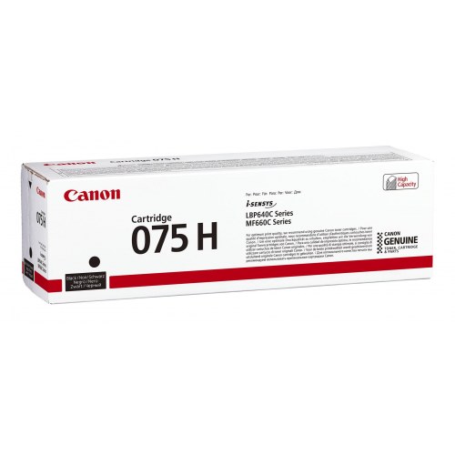 Canon 075H sort toner - høj kapacitet (original)
