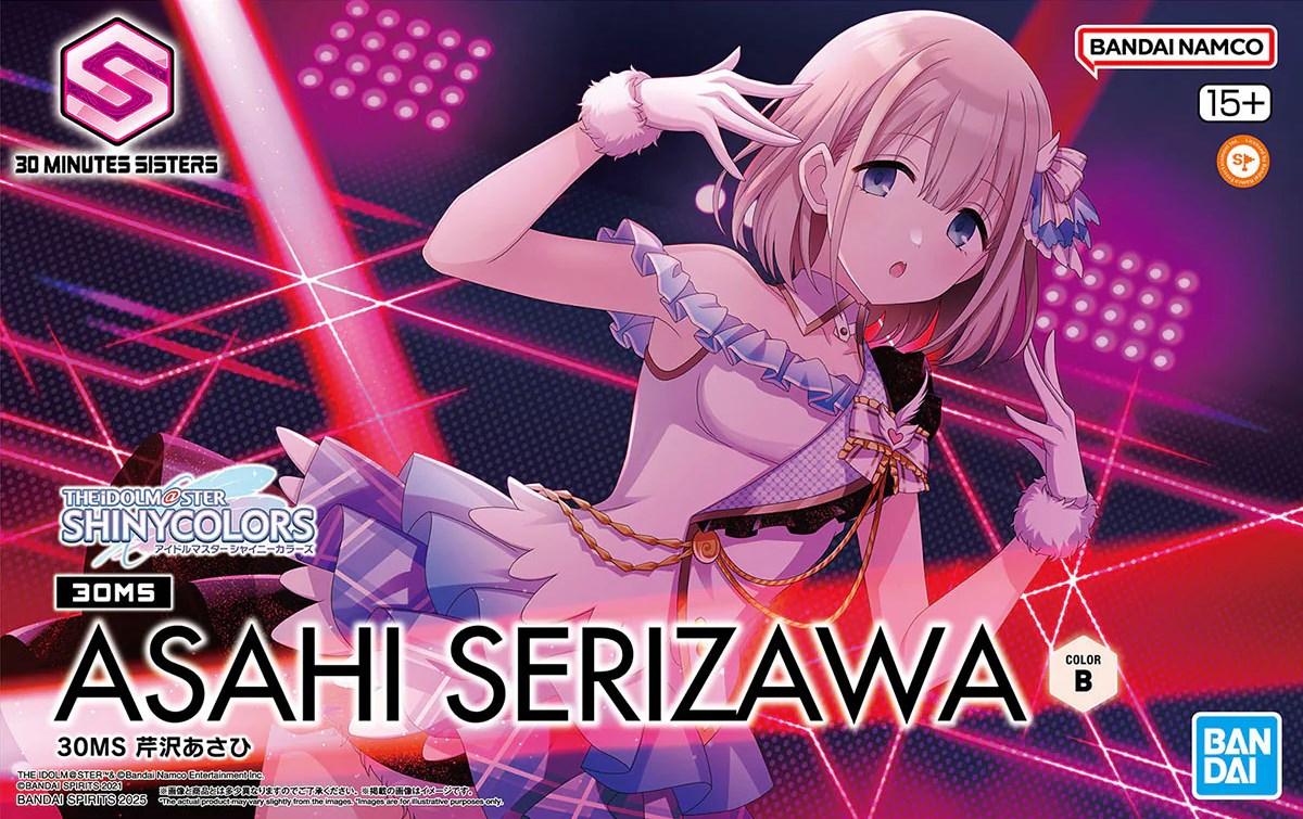 Bandai 30 Minutes Sisters - The Idolmaster Asahi Serizawa figur [Color B]