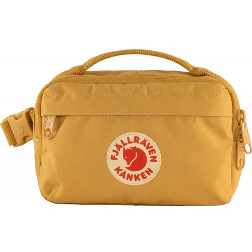 Fjällräven Kånken bæltetaske - Vinylon, gul, 2 l