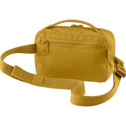 Fjällräven Kånken bæltetaske - Vinylon, gul, 2 l