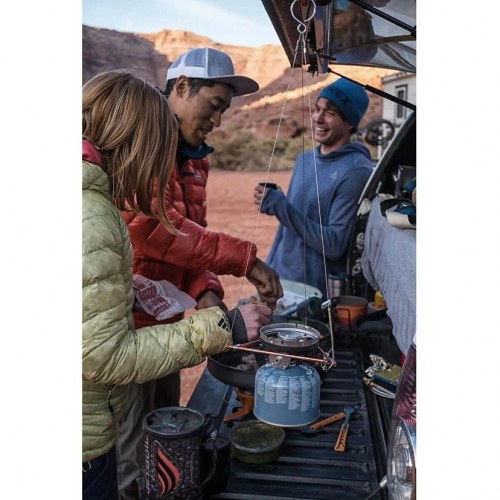 Jetboil MicroMo gasbrænder - 1.750 W, piezo, Carbon