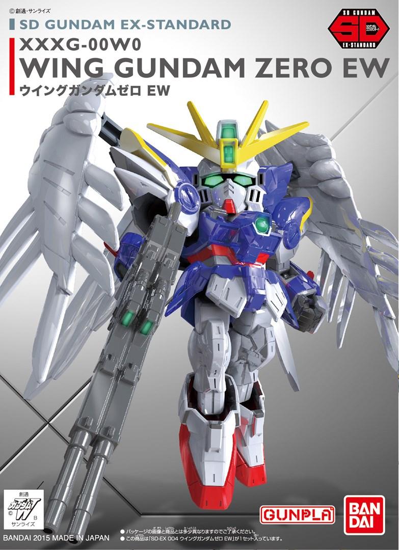 GUNPLA SD Gundam EX-Standard - Wing Gundam Zero EW figur