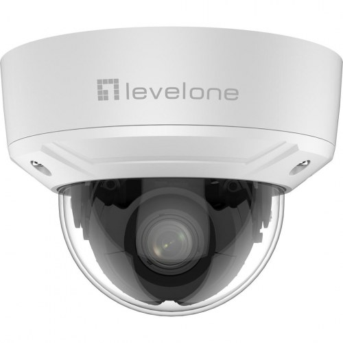 LevelOne GEMINI zoom IP-kamera 2 MP - 4x optisk, H.265, inde/ude, dome