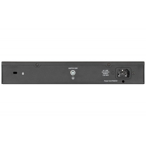 D-Link DGS-1100-18PV2 - administreret L2 Gigabit PoE-switch, 1U, sort