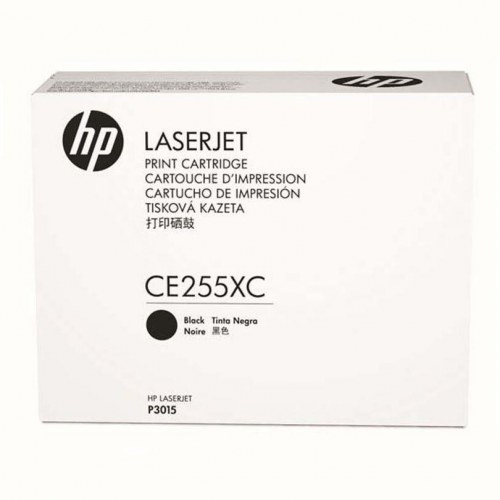 HP LaserJet CE255XC sort tonerpatron - Original, høj kapacitet