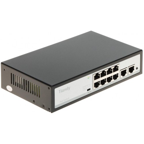 Tiandy TC-P3S010 PoE switch - 8 porte