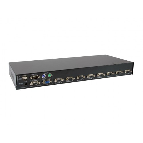 LevelOne KVM-3208 - 8-port PS/2/USB VGA KVM-switch