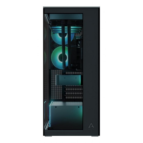 ARCTIC Xtender - sort premium E-ATX pc-kabinet med hærdet glas