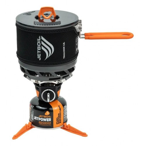 Jetboil TrailCook 1,2 l komfur - gasbrænder til dåse (1800 W)