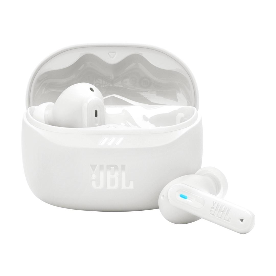 JBL Tune Beam 2 - trådløse in-ear høretelefoner med Bluetooth, hvid