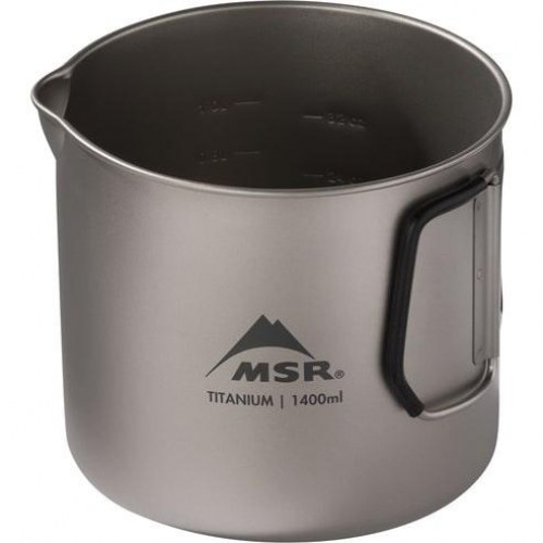 MSR Titan 1,4 l titaniumgryde med låg