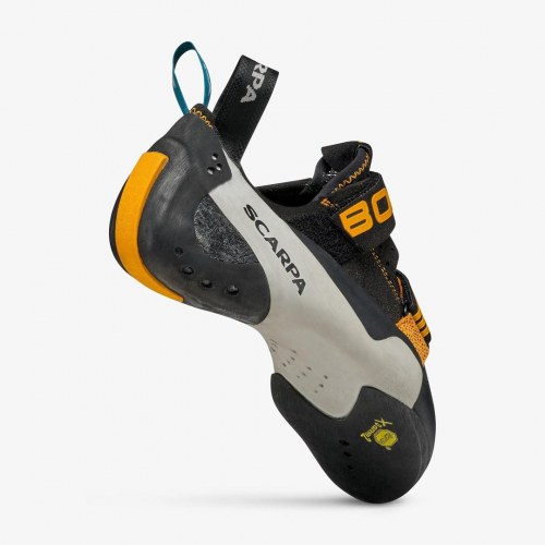 Scarpa BOOSTER klatresko - str. 44, sort/orange