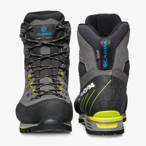 Scarpa Manta Tech GTX vandrestøvle - 46,5, Shark/Lime