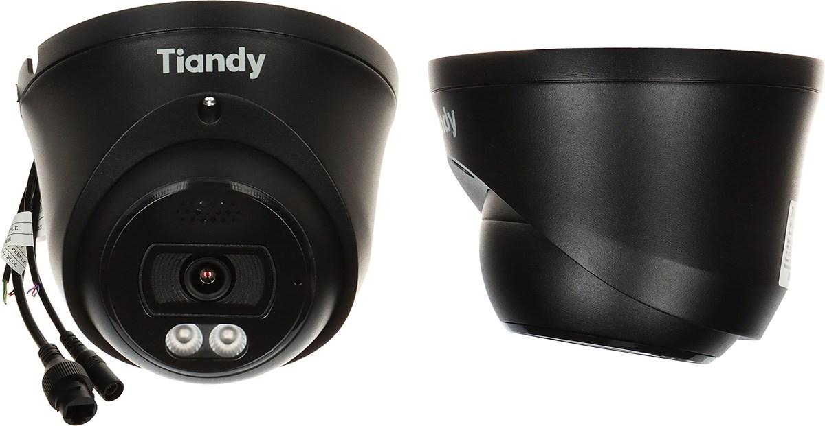 Tiandy IP-kamera TC-C38XQ 8 MP 4K 2,8 mm - sort dome overvågningskamera