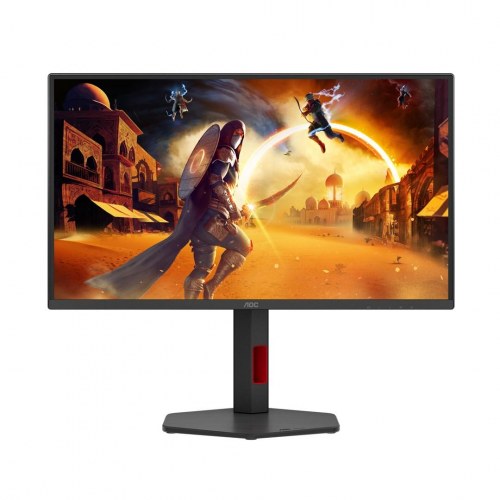 AOC Q25G4SR 24,5" gaming-skærm - QHD, 300 Hz, Fast IPS, sort/rød