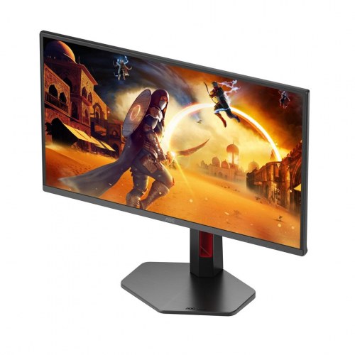 AOC Q25G4SR 24,5" gaming-skærm - QHD, 300 Hz, Fast IPS, sort/rød