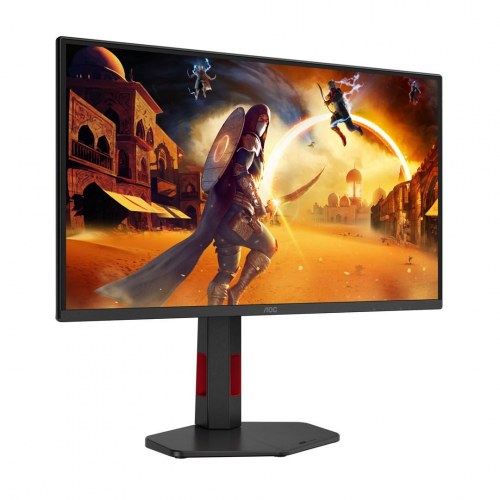 AOC Q25G4SR 24,5" gaming-skærm - QHD, 300 Hz, Fast IPS, sort/rød