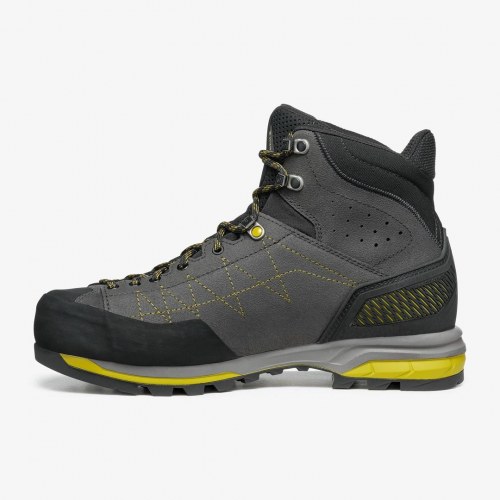Scarpa Zodiac TRK GTX vandrestøvle - str. 47, antracit/svovlgul