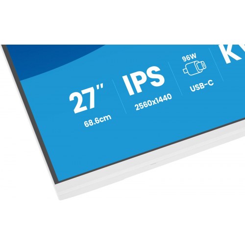 iiyama ProLite XB2797QSNP-W1 27" QHD IPS skærm - hvid