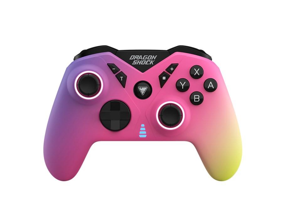 Dragonshock Nebula Ultimate - multicolor Bluetooth gamepad til Nintendo Switch