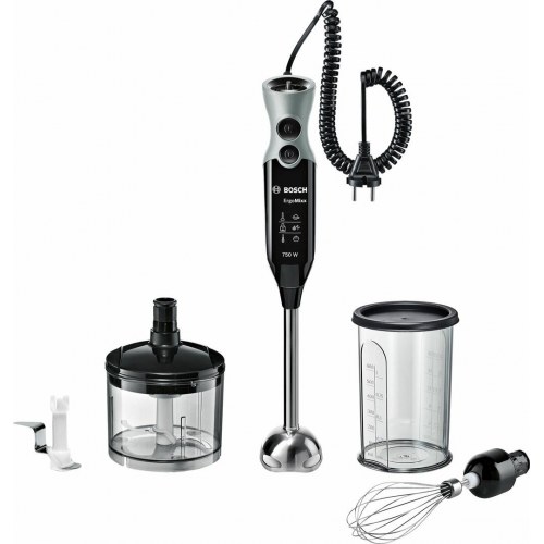 Bosch ErgoMixx MSM67170 stavblender 750 W - sort/sølv