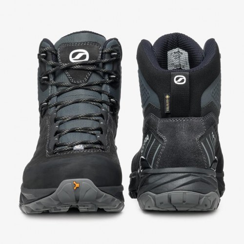 Scarpa Rush TRK GTX vandrestøvle - 45,5 - Dark Anthracite/Black