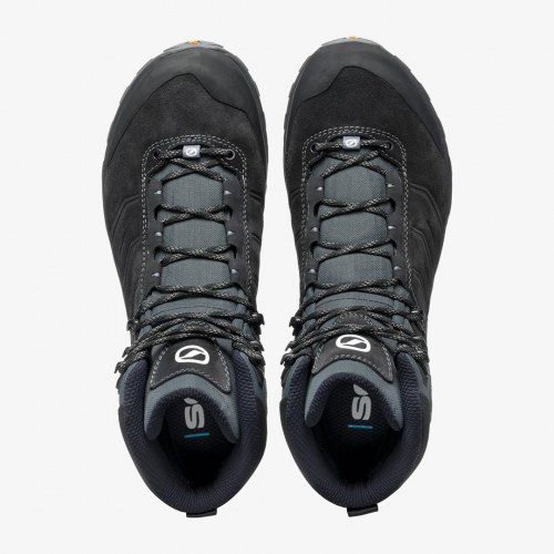 Scarpa Rush TRK GTX vandrestøvle - 45,5 - Dark Anthracite/Black