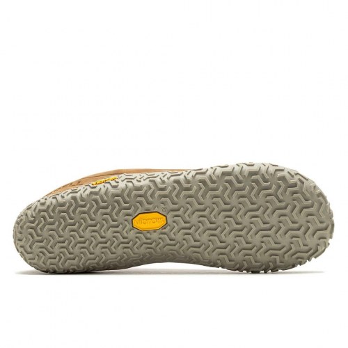 Merrell Vapor Glove 6 Leather - brun, åndbar lædersko (EU 37)