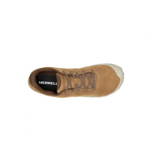 Merrell Vapor Glove 6 Leather - brun, åndbar lædersko (EU 37)