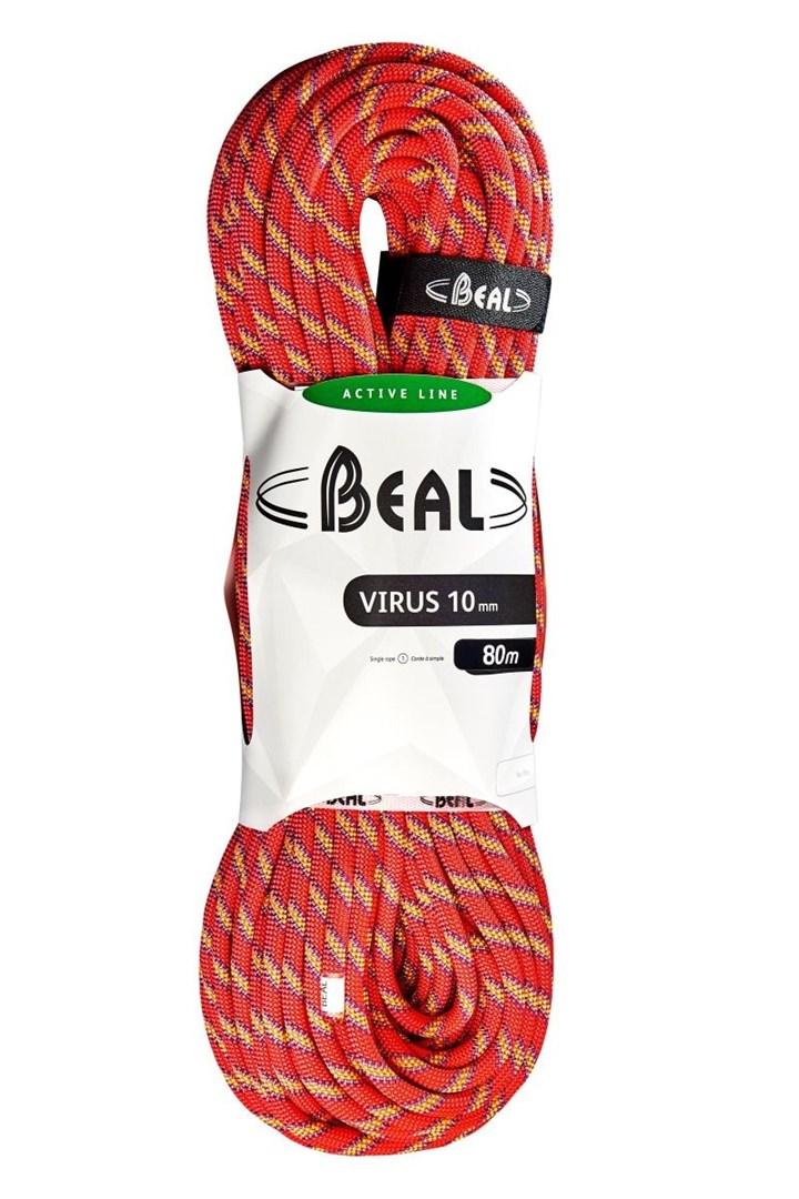 BEAL reb til klatring virus 10 mm 80 m - pink