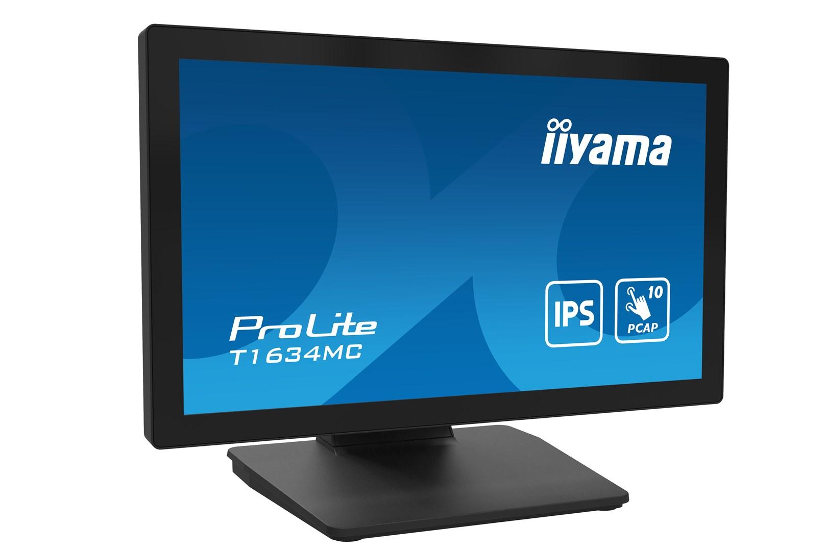 iiyama ProLite T1634MC-B1S 15,6" Full HD IPS touchskærm - sort billede