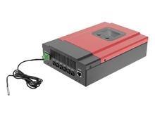 AZO DIGITAL MPPT-60D PRO solcelleregulator med LCD - sort/rød billede